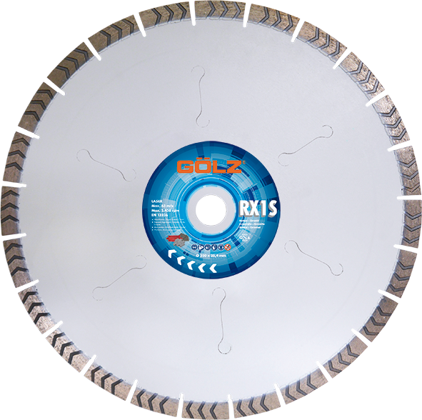 Diamanttrennscheibe Gölz RX1S